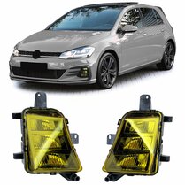 LED mistlampen geel passend voor VW Golf 7 GTI en GTD model 2013 - 2020