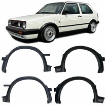 Spatbordverbreders passend voor VW Golf 2 model 07/1987 - 07/1991