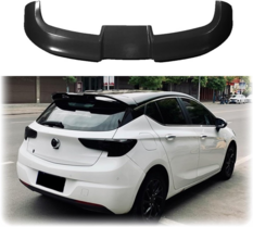 Glanzend zwarte dakspoiler passend voor Opel Astra J hatchback model 2012 - 2015